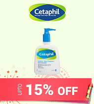 Get Online Offers on Cetaphil Products upto 15% off