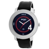 Maxima EGO attivo Mens Black Black Analogue watchE-40450PAGI