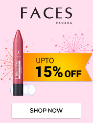 Get Online Offers on Faces Products upto 15% off