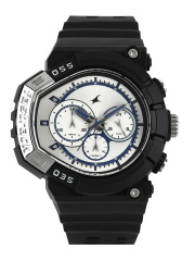 Fastrack Men Chronograph White Dial Watch 38007PP01J