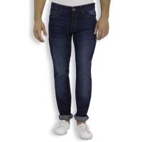Highlander Blue Slim Fit Mid Rise Mens Jeans