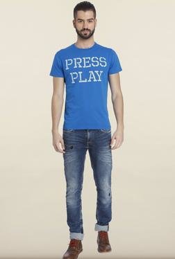Jack & Jones Blue Slim Fit T-Shirt
