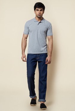 Zudio Blue Regular Fit Jeans