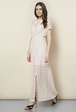 FG4 London Light Pink Rowna Maxi Dress