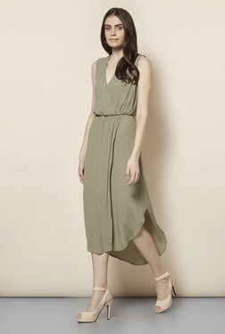 FG4 London Olive Fresca A-Line Dress