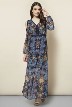 FG4 London Multicolored Bella Maxi Dress