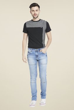 Globus Blue Heavily Washed Jeans