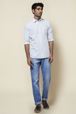 Zudio Light Blue Slim Fit Jeans