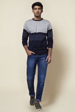 Zudio Blue Slim Fit Jeans