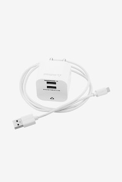 Stuffcool Charge it Dual USB Wall Charger (White)