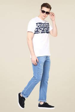 Yepme Light Blue Southee Light Wash Jeans