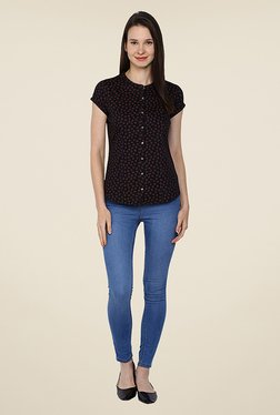 Arrow Black Printed Shirt