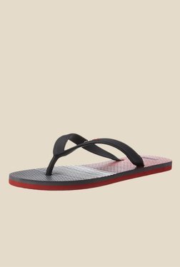 Puma Sam IDP Black & Red Flip Flops