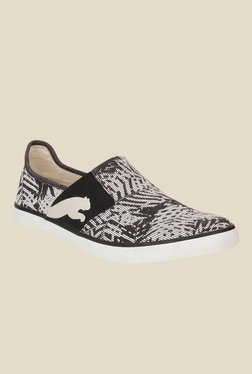 Puma Lazy Graphic DP Black & White Plimsolls