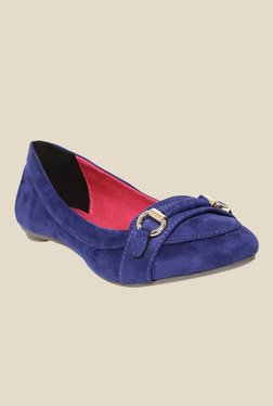 Catwalk Blue Flat Ballets