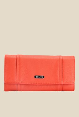 Lavie Melvin Orange Solid Wallet
