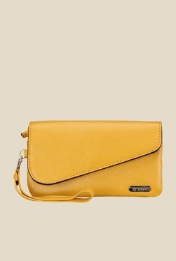 Lavie Melvin Ochre Solid Wristlet