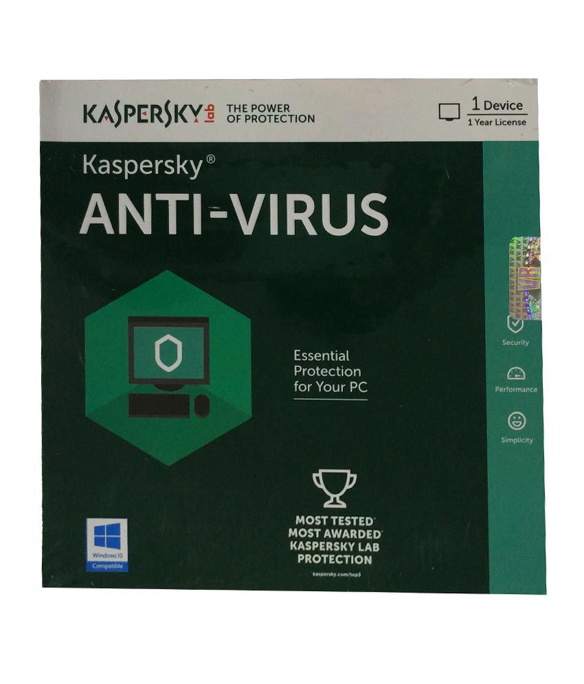 Image result for Kaspersky Antivirus Latest Version (1 PC/1 Year)