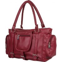 Chhavi Blue Plain Formal Handbag Chhavi Blue Plain Formal Handbag