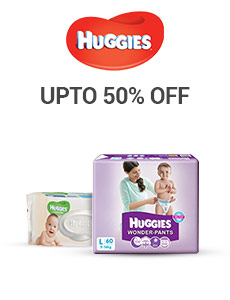 Huggies, UPTO 50% OFF