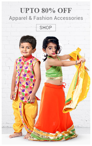 Upto 80% OFF on Apparel & Fashion Accessories