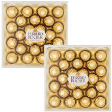 Ferrero Rocher Chocolates (24 Pieces) - Pack of 2
