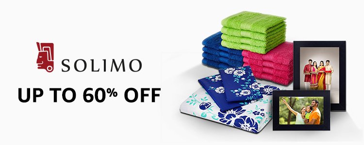 Up to 60% off: Solimo