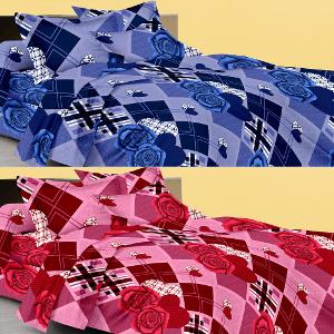 JBG Home Store 6 Pc Cotton Double Bed Sheet Set JBG Home Store 6 Pc Cotton Double Bed Sheet Set