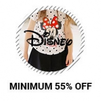 Disney Kids Clothing Minimum 55% OFF From Flipkart