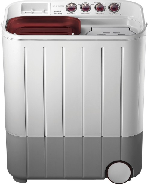 Samsung 6.5 kg Semi Automatic Top Load Washing Machine White