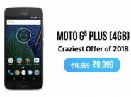 Crazy Offer Of 2018 - Moto G5 Plus [ 4GB+32GB ] at Just Rs. 9999