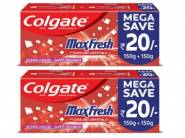 Colgate MaxFresh Toothpaste 300gm (Pack of 2) at Rs. 203
