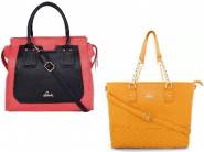 Lavie Handbags Min 70% to 80% off from Rs. 419 + 4% dealCorner cashback