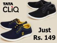 {All Sizes In Stock}:- Zudio Black Sneakers at Just Rs. 149 [Shipping Extra]