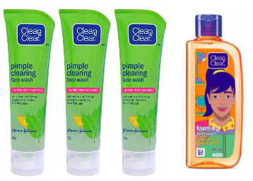 Clean & Clear Face Wash Up to 40% OFF + 8% dealCorner Cashback