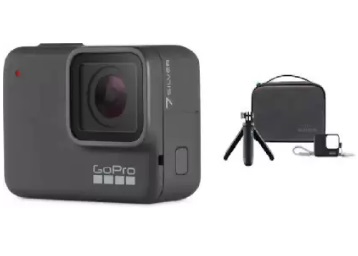 Lowest Online - GoPro Hero7 Travel Kit Sports and Action Camera