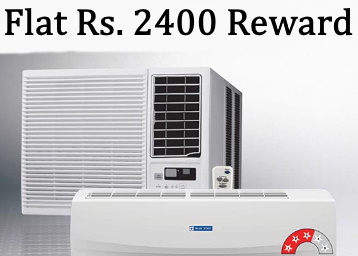 Bumper Offer - Flat Rs. 2400 dealCorner Rewards On Air Conditioners !!