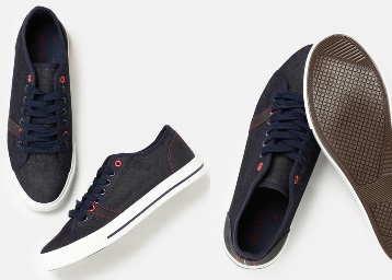 Mast & harbour sales navy blue sneakers