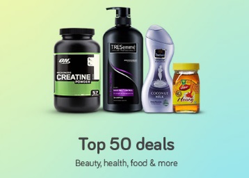 Snapdeal TOP 50 Deals ON Beauty, Health & Food at Great Discounts