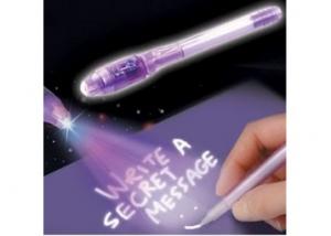 PACK OF 3 PEN with Invisible Ink & UV Light at Just Rs.55