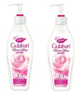 Dabur Gulabari 3 In 1 Lotion (Pack of 2) at FLAT 50% OFF
