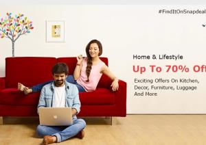 Snapdeal Home & Life style store - Up to 70% Off