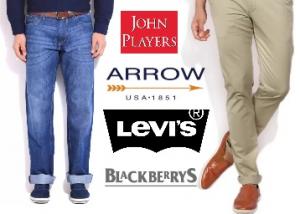 BUMPER DEAL : Jeans & Trousers Flat 50-80% Off From Rs. 369 Under Rs. 1299 {Flipkart Assured}