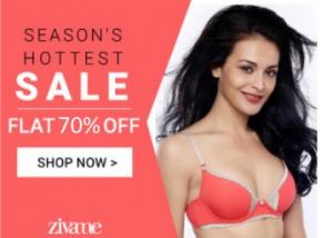 Zivame Padded, Push Up BRAS at FLAT 70% off + 20% Cashback