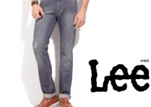 Get Lee Slim Men's Blue Jeans at just Rs.624 + FREE Shipping + Extra 20% Cashback