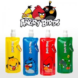 Buy Set of 4 Angry Birds Foldable Reusable Water Bottles at lowest online