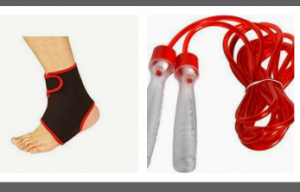 Buy Nivia Skipping Rope & Nivia Adjustable Ankle Support at lowest online