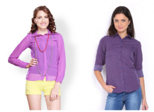 Women Shirts at Minimim 60% off