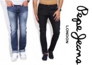 Min. 50% Off + Extra 20% Cashback on Pepe Jeans Men's Jeans + FREE SHIPPING