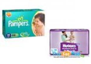 Upto 28 % on Huggies & Pampers Diaper